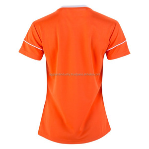 Vente en gros de conception personnalisée imprimé par transfert de chaleur respirant vêtements de football à séchage rapide hommes femmes uniforme de football maillot vierge uni - Product Image 4