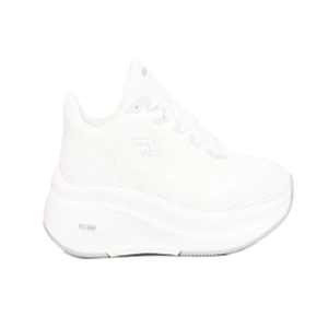 Baskets basses blanches à lacets pour hommes, chaussures de sport confortables, respirantes, idéales pour la course à pied - Product Image 2