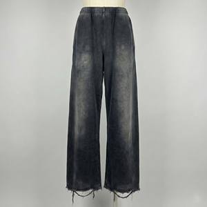 Pantalones Jogger para Hombre con Lavado Ácido a Precio Mayorista, Personalizados con el Logotipo de tu Marca, de Alta Demanda, Estilo Urbano - Product Image 3