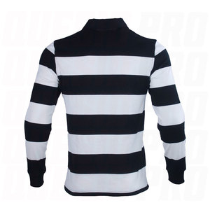 Maillot de rugby personnalisé grande taille à manches longues, respirant, 100 % polyester teint en fil, vêtements de sport athlétiques, uniformes de rugby personnalisés - Product Image 5