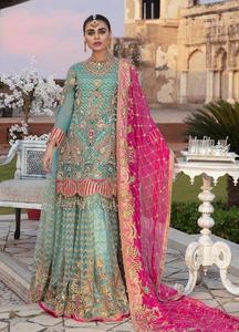 Pakistani Indian Wedding <b>Dresses</b> Custom Stitched Bridal Lehenga Sharara Barat Collection Chiffon <b>Dress</b> Hot Selling 2021 - Product Image 2