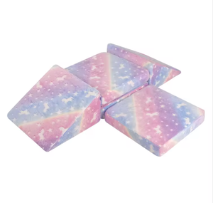 Sofá Plegable para Bebés, Tapete de Juego de Esponja Suave con Diseño de Flores, Muebles Infantiles para Niños de 3 Años en Adelante - Product Image 4