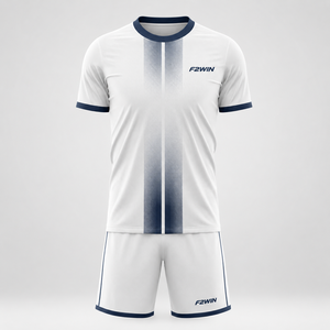 เสื้อฟุตบอลผู้ชาย F2WIN ผ้าโพลีเอสเตอร์ตาข่าย ระบายอากาศได้ดี แขนสั้น ซับเหงื่อ ชุดกีฬาสำหรับทุกฤดูกาล สำหรับผู้ใหญ่ - Product Image 2
