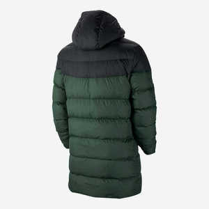 Chaqueta Acolchada Gruesa de Moda Casual para Hombre, Otoño 2026, con Capucha, Cuello Alto, Cierre de Cremallera, Estampado de Letras, Servicio OEM - Product Image 2