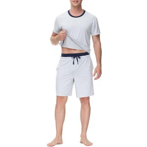 New Arrival Summer Wear Men <b>Twin</b> <b>Set</b> In Solid Color High Quality Men's 2 Pieces Shorts <b>Set</b> For Online Sale - Product Image 5