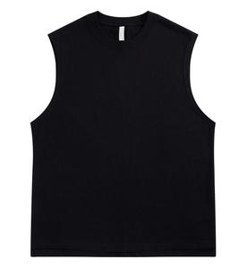 Men's Street Style Hip Hop Tank Top <b>Stone</b> Wash Sleeveless Tee Soft Cotton Polyester Custom Graphic Print Gym Wear ODM Fit - Product Image 5