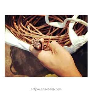 เศษทองแดงมิลเบอร์รี่ เศษทองเหลือง เศษลวดทองแดงเปลือย เศษลวดทองแดงเงาสำหรับขาย - Product Image 6