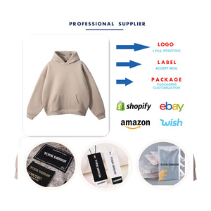 เสื้อฮู้ดดี้โอเวอร์ไซส์ผู้ชาย ผ้าฝ้ายฟลีซ 100% 420 กรัม กันยับ มีกระเป๋า สไตล์ลำลอง สตรีทแวร์ สำหรับฤดูใบไม้ร่วง รับผลิตแบบ OEM - Product Image 2