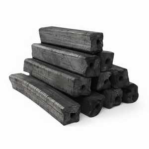 Carbón vegetal cuadrado AVC tipo A para comida para llevar de restaurantes, caja de 15 kg, embalaje estándar, ecológico, premium, sin humo - Product Image 1