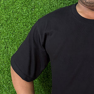 Camiseta de Verano para Hombre, Cuello Redondo, Secado Rápido, Algodón, Estampado Puff, Estilo Hip Hop, Antiarrugas, Diseño Personalizable para Chicos - Product Image 4