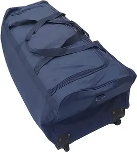 Produttore customizzato borsone di alta qualità zaino da viaggio Designer borsone da palestra borsone in poliestere da Cricket Trolley borse per ruote