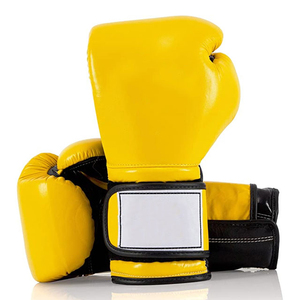 Guantes de Boxeo Profesionales de Alta Calidad para Entrenamiento, Guantes de Cuero con Logotipo Personalizado en Tallas 12oz y 16oz con el Mejor Servicio OEM - Product Image 4