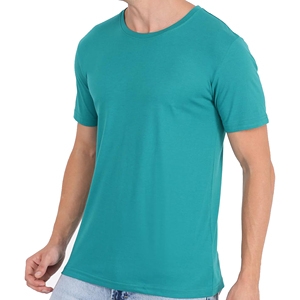 Camiseta Casual de Cuello Redondo, Ligera, de Manga Corta, 100% Algodón, Unisex, con Logotipo Personalizado, OEM, ODM, Venta al Por Mayor - Product Image 4
