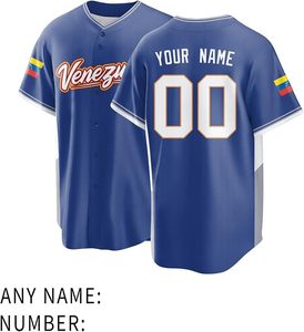 Maillot de baseball personnalisé Coupe du Monde 2026 - Maillots de baseball personnalisés imprimés/coudus pour hommes, femmes, jeunes et enfants - Product Image 4