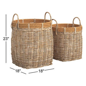 ตะกร้าสานสำหรับจัดเก็บของตกแต่งงานชายฝั่งทำมือประเภทผลิตภัณฑ์ตะกร้าสาน - Product Image 2