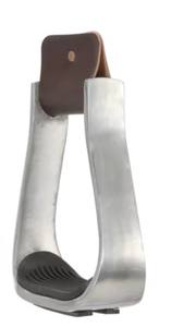 Estribos de Aluminio Premium con Cuero y Almohadillas de Goma Antideslizantes, Diseño Ecuestre Clásico y Ligero para Entrenamiento de Equitación, Venta al Por Mayor - Product Image 6