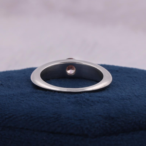 Oval Cut Diamond Engagement Ring Platinum Tension Setting Women's Classic Fine Jewelry - Product Image 2