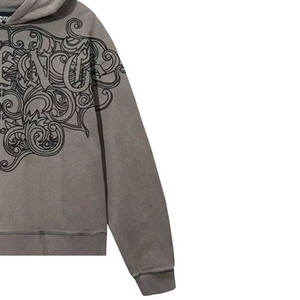 High Quality Customized <b>Men</b> DTG DTF Sublimation Rhinestone Hoodies Casual Streetwear <b>Pullover</b> Sweatshirt Fashion Outdoor Wear - Product Image 2