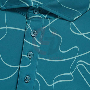 Camiseta de golf cómoda para hombre, diseño clásico, material transpirable, perfecta para entrenamiento de golf y uso diario. - Product Image 6