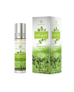 Al Rehab Green Tea 6ml Roll-On Eau de Parfum Parfum Boisé Longue Durée - Product Image 3