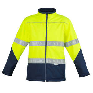 Vêtements de sécurité réfléchissants pour la construction, veste isolante unisexe haute visibilité, vêtements de travail imperméables pour l'hiver, certifiés ANSI, polyester haute visibilité - Product Image 3