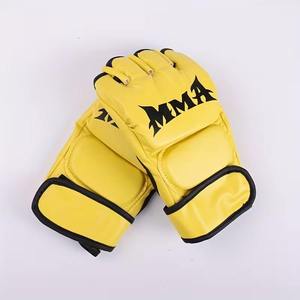 ถุงมือ MMA ระดับพรีเมียมสำหรับการฝึกซ้อมและการแข่งขัน |   การสร้างแบรนด์ตามความต้องการ |    โรงงาน ODM OEM ขายส่ง - Product Image 1
