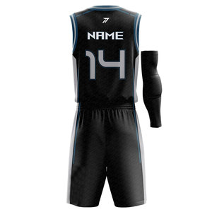 Uniforme de basket-ball style swingman pour hommes, numéros et noms cousus de qualité supérieure, polyester respirant, fournisseur en gros OEM personnalisé - Product Image 2