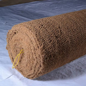 Alfombra Rectangular de Alta Calidad con Diseño Tradicional de Fibra de Coco y Geotextil, Temática Natural, Multifuncional, para Uso en Interiores, Hecha a Máquina, Jucor - Product Image 1