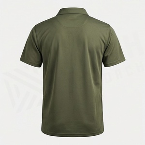 เสื้อโปโลแขนสั้นผู้ชาย ผ้าถัก ปักโลโก้ได้ สีตามสั่ง คุณภาพสูง ระบายอากาศได้ดี เสื้อผ้ากีฬา - Product Image 2