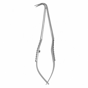 Tijeras Circumflex MILLS con Hojas Anguladas de 125 Grados, Punta de Bola de 1 mm, Longitud Total de 7.25 Pulgadas (18.4 cm), Herramienta Quirúrgica ZETOMEDPRO - Product Image 3