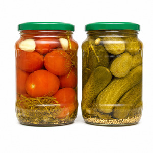 Hot Sale Vietnam Manufacturer Supply Delicious <b>Pickled</b> Assorty Cucumber and Tomato Packed in Various Size <b>Jar</b> - Product Image 1
