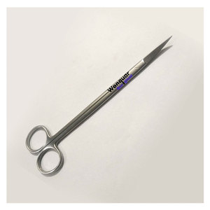 Wise Dental Kelly Surgical Scissors 6¼ Inch <b>Angled</b> Head Instrument Top Quality by Wenquar Tools - Product Image 1