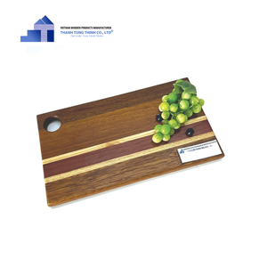 Produit phare : Planche à découper en bois d'acacia massif de haute qualité pour ustensiles de cuisine, vente en gros auprès d'un fabricant vietnamien - Product Image 4