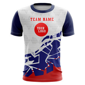 Camiseta Personalizada para Hombre, de Poliéster/Algodón, Corte Regular, para Invierno, Secado Rápido, Transpirable, Ligera, con Estampado por Sublimación en la Parte Delantera - Product Image 6