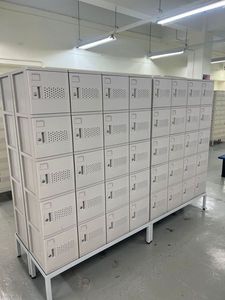 Household Vented Plastic Mini Locker Cabinet with Anti-Rust & Moisture Corrosion Resistant - Product Image 1