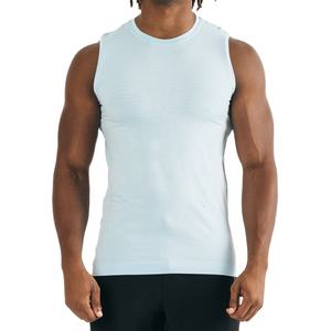 Wholesale <b>Men</b> Custom Logo <b>Tank</b> <b>Top</b> Custom Breathable Gym Puff Print Running Fitness Wear Sleeveless Customized <b>Men</b> <b>Tank</b> <b>Top</b> - Product Image 1
