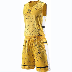 Uniforme de basket-ball de haute qualité avec logo personnalisé à bas prix, nouveau style et design, ensemble d'uniformes de basket-ball pour hommes - Product Image 5