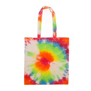 Extra Large Capacity Custom Color High Quality Reusable Supermarket Grocery Promotion Shopping Tie Dye Cotton Canvas <b>Bag</b> - Product Image 1