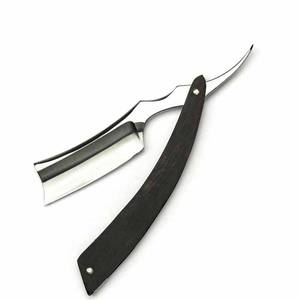 Rasoirs à lames droites de qualité supérieure, couleur or, personnalisables, avec service OEM, en vente - Product Image 1