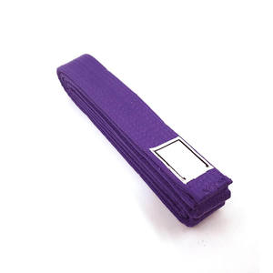 Ceinture d'arts martiaux personnalisée en coton unisexe pour MMA et karaté, taille personnalisable, best-seller, prix de gros, OEM disponible - Product Image 4