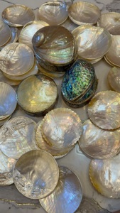 Handmade Mother of Pearl Jewelry Box with Handcrafted Metal <b>Frame</b> for Trinket Storage Elegant Gift Packaging from Vietnam - Product Image 6