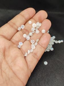 Piedras Preciosas Sueltas de Piedra Lunar Azul Natural de Alta Calidad, Gemas Cabujón Redondas de Piedra Lunar Azul al por Mayor - Product Image 3