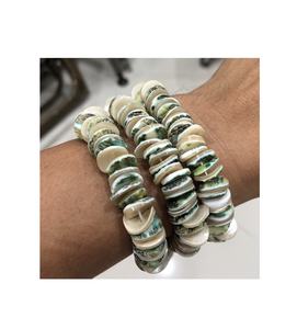 Pulsera Unisex Ajustable de Conchas de Bali de Vietnam / Joyería de Conchas Marinas Naturales, Regalo para Fiestas de Verano y Decoración de Vacaciones - Product Image 3