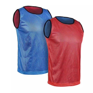 Wholesale Printed Summer Mesh <b>Training</b> <b>Bibs</b> Breathable Waterproof Quick Dry Lightweight Customized Color Logo Football Team - Product Image 1