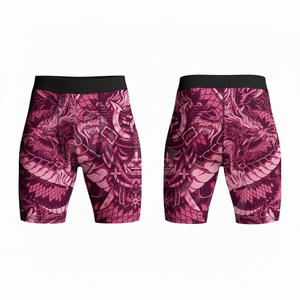 100% Polyester High Quality Material Training Gym Running Quick Dry Elastic Breathable Fitness Custom Logo Compression Shorts - Product Image 6