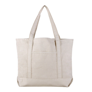 Sacs fourre-tout en toile personnalisables avec fermeture à glissière - Écologiques, imperméables et antivol pour une utilisation promotionnelle - Product Image 4