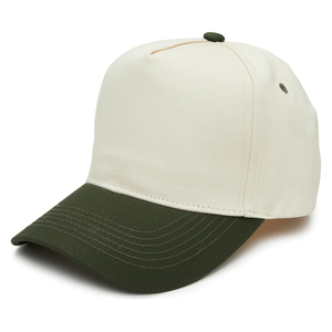 Gorra de Béisbol de 6 Paneles en Contraste Blanco y Rosa, Unisex, Casual, Ajustada, de Color Sólido, de Sarga de Algodón, para Primavera y Verano - Product Image 5