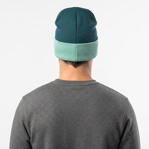Bonnet double couche personnalisé, tricoté bicolore, chaud et épais, unisexe, pour l'extérieur - Product Image 6