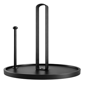 Porte-rouleau de papier forgé à la main, horizontal, noir, pour serviettes en papier - Supports décoratifs rustiques en métal forgé faits à la main - Product Image 6