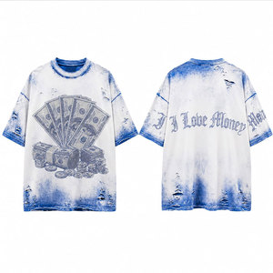 เสื้อยืดผู้ชายทรงปกติ พิมพ์ลายเพชร แขนยาว คอโอ ทรงสตรีท สไตล์ลำลอง ผ้าเจอร์ซีย์คอตตอน  รักษ์โลก - Product Image 1
